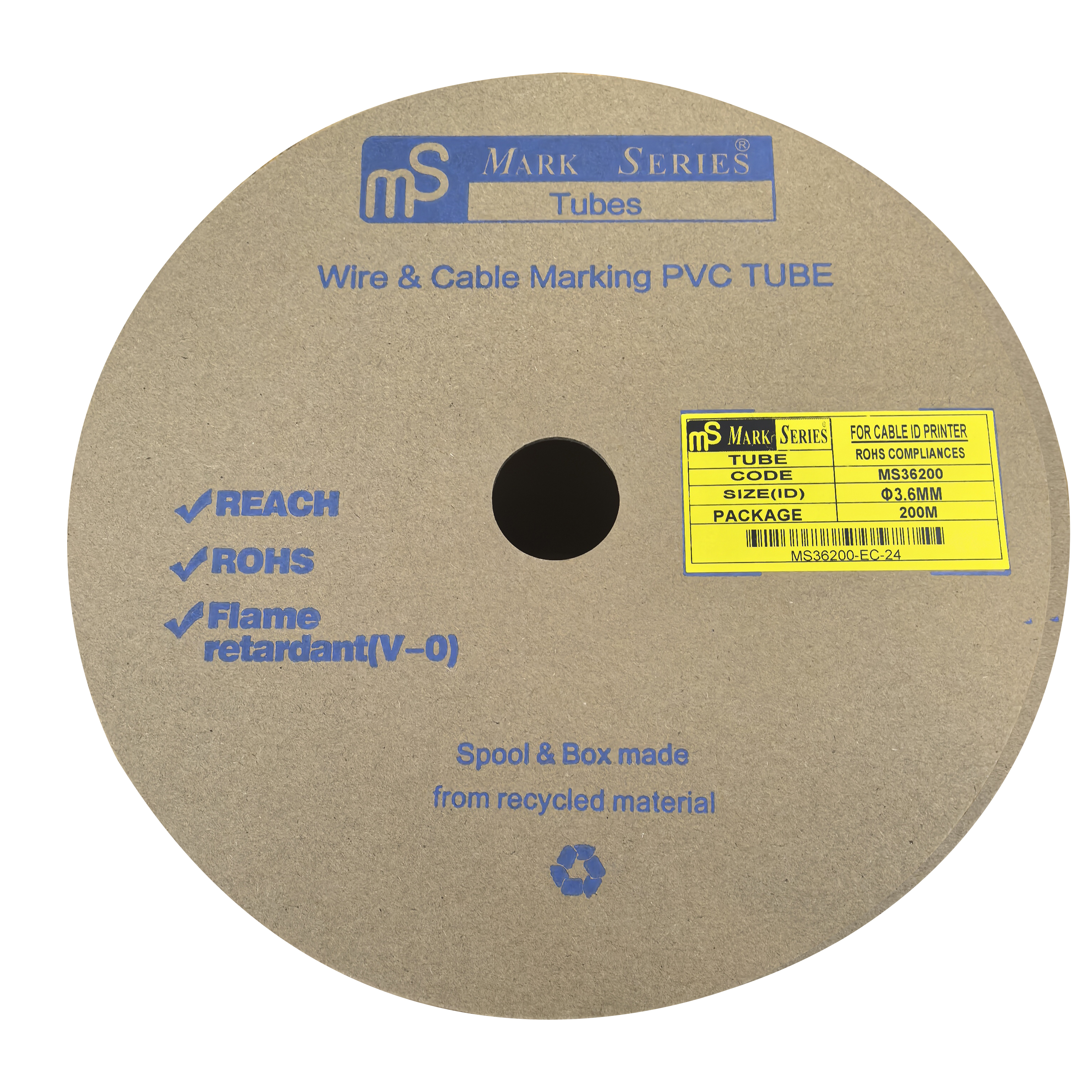 NEW MS G-SERIES [MS36200] TUBE WHITE 3.6MMX200M